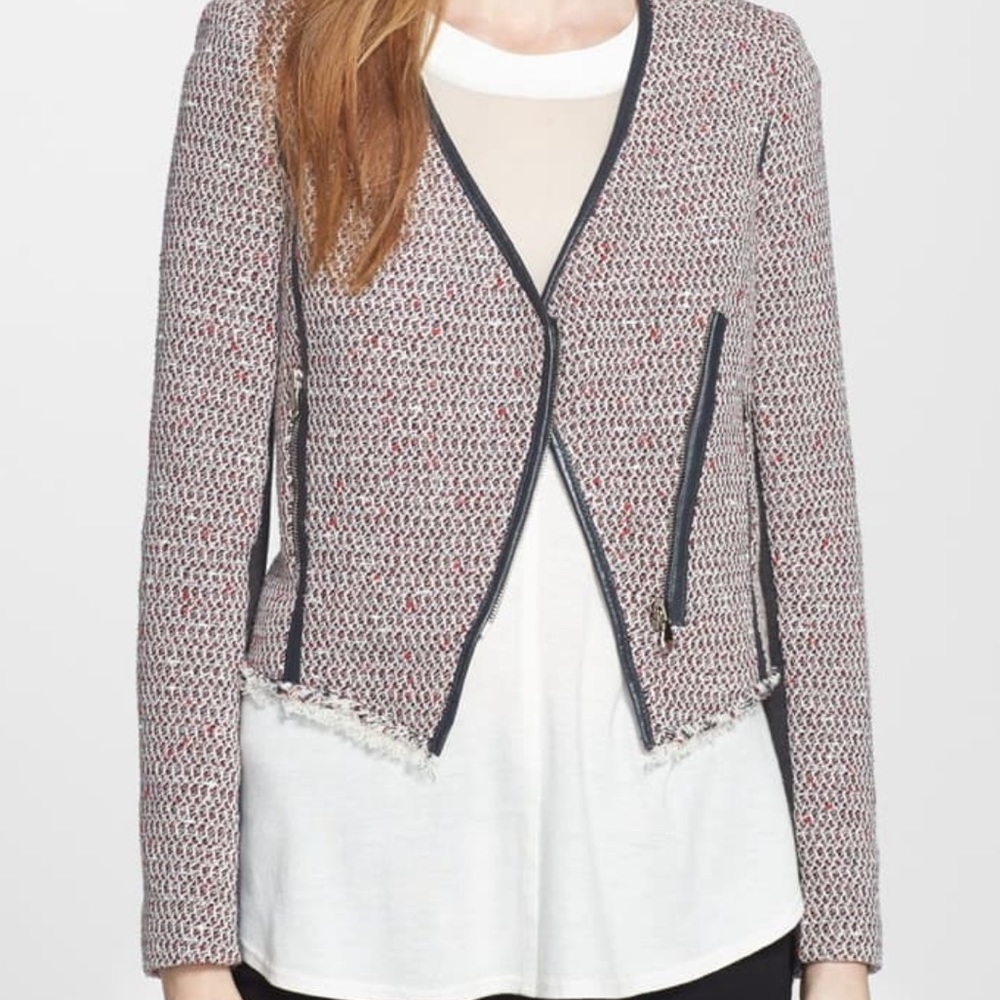 Rebecca Taylor Textured Moro Jacket